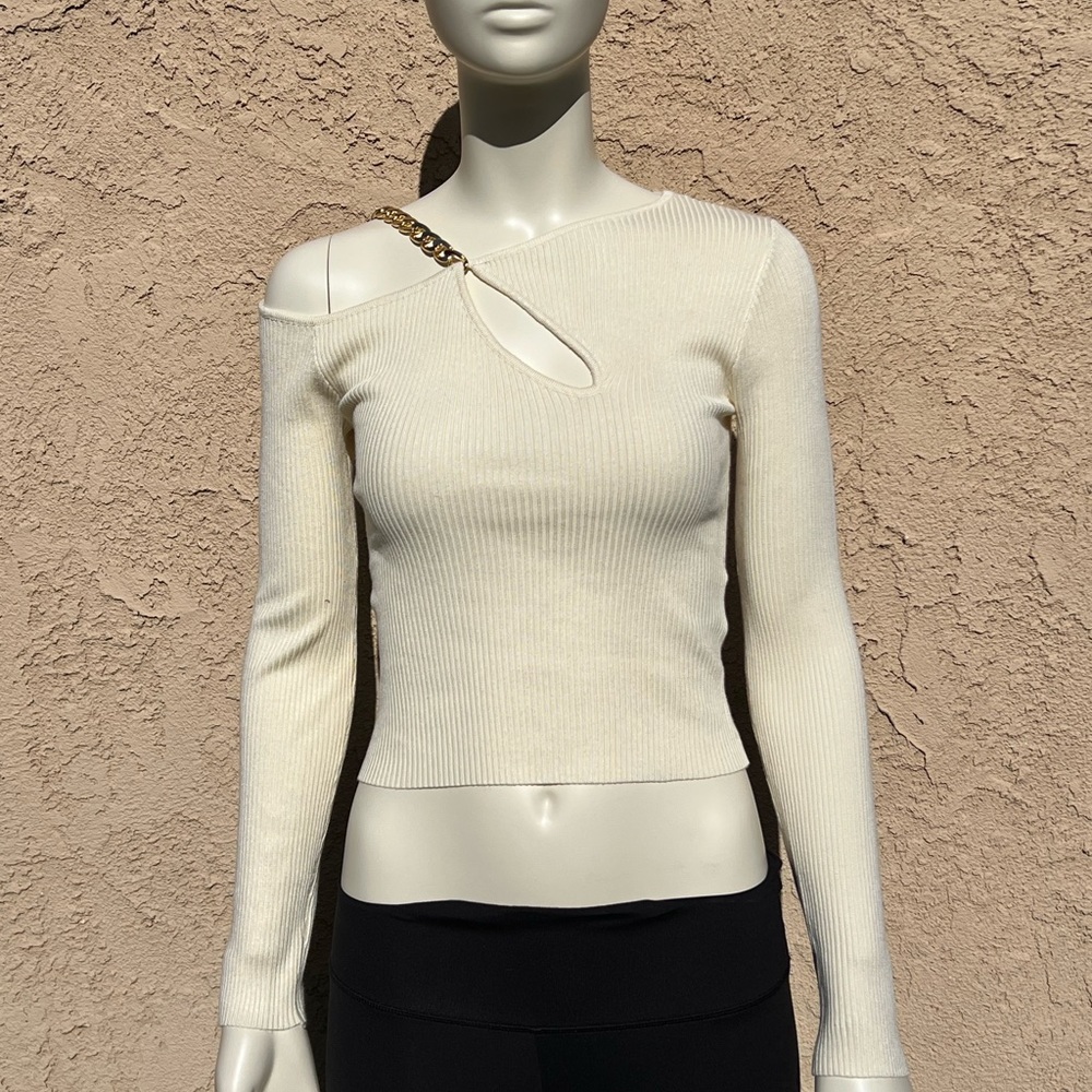 Long sleeve/off the shoulder shirt